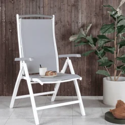 Nohr Verstelbare Tuinstoelen|Verstelbare Tuinstoel Candise Textileen