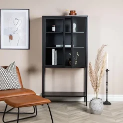 Nohr Buffetkasten & Vitrinekasten|Vitrinekast Carmilla 150 x 75cm