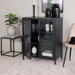 Nohr Buffetkasten & Vitrinekasten|Vitrinekast Cerita 97 x 80cm