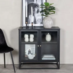 Nohr Buffetkasten & Vitrinekasten|Vitrinekast Shaune 85 x 85cm