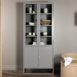 Nohr Buffetkasten & Vitrinekasten|Vitrinekast Shaune 190 x 80cm