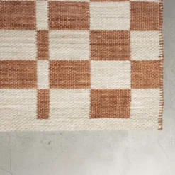 Zuiver Vloerkleden|Vloerkleed Checker 160 x 230cm, kleur Terra