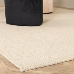Nohr Vloerkleden|Vloerkleed Demetrious Wol, kleur Off White Wit