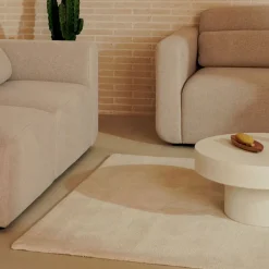 Kave Home Vloerkleden|Vloerkleed Empuries 200 x 300cm, kleur Beige