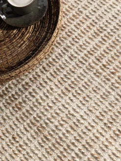 MUST Living Vloerkleden|Vloerkleed Hero 200 x 300cm, kleur Ivory/Naturel