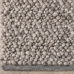 Nohr Vloerkleden|Vloerkleed Ilia Wol, kleur Lichtgrijs