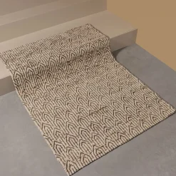 WOOOD Vloerkleden|Vloerkleed Joslin Wol, 170 x 240cm Naturel