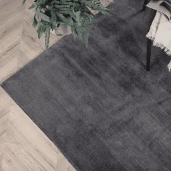 Nohr Vloerkleden|Vloerkleed Les kleur Donkergrijs