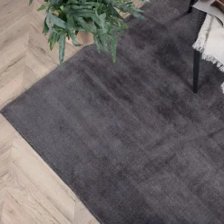 Nohr Vloerkleden|Vloerkleed Les kleur Donkergrijs