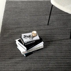 Nohr Vloerkleden|Vloerkleed Lorrie Wol, kleur Donkergrijs