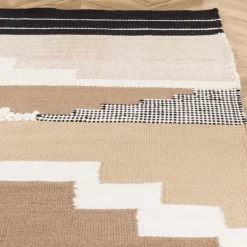 Nohr Vloerkleden|Vloerkleed Nasario Wol Bruin