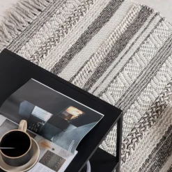 Nohr Vloerkleden|Vloerkleed Randalyn Wol, kleur Donkergrijs