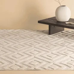 Nohr Vloerkleden|Vloerkleed Rondale kleur Beige