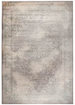 Dutchbone Vloerkleden|Vloerkleed Rugged kleur Light