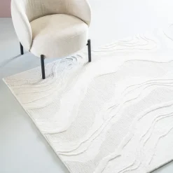 By-Boo Vloerkleden|Vloerkleed Soil Wol, kleur Off White Wit