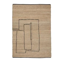 Kave Home Vloerkleden|Vloerkleed Velira Jute Beige