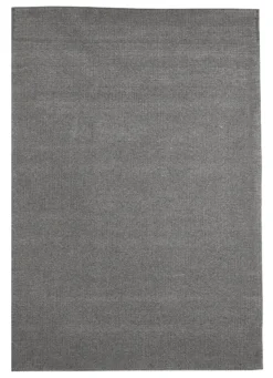 LABEL51 Vloerkleden|Vloerkleed Wolly Wol, kleur Donkergrijs Antraciet