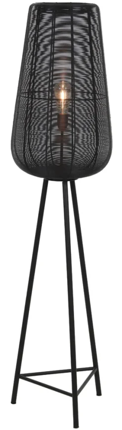 Light & Living Vloerlampen|Vloerlamp Adeta kleur Mat Zwart