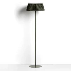 Kave Home Vloerlampen Voor Buiten|Vloerlampen|Vloerlamp Aldet Op zonne-energie, Plat Geweven touw