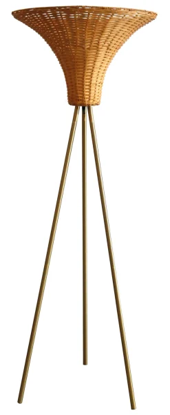 Artistiq Living Vloerlampen|Vloerlamp Aleya Rotan