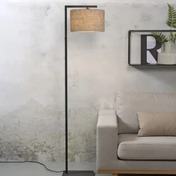 it's about RoMi Vloerlampen|Vloerlamp Boston 160cm, kleur Zwart