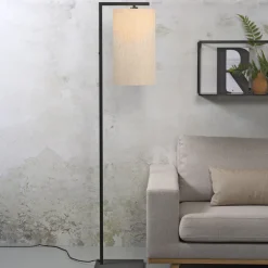 it's about RoMi Vloerlampen|Vloerlamp Boston Langwerpig, 160cm, kleur Zwart