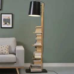 it's about RoMi Vloerlampen|Vloerlamp Cambridge met plankjes