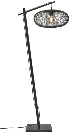 GOOD&MOJO Vloerlampen|Vloerlamp Cango Bamboe, 150cm