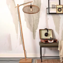 GOOD&MOJO Vloerlampen|Vloerlamp Cango Bamboe, 150cm