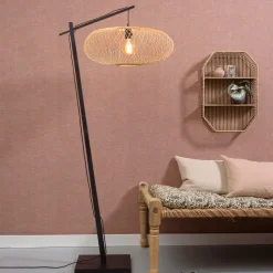 GOOD&MOJO Vloerlampen|Vloerlamp Cango Bamboe, 176cm