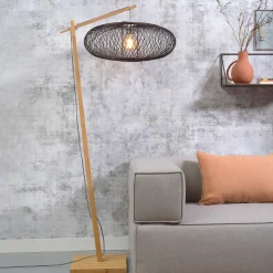 GOOD&MOJO Vloerlampen|Vloerlamp Cango Bamboe, 176cm