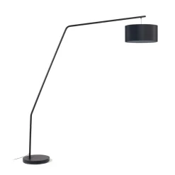 Kave Home Vloerlampen|Vloerlamp Ciana kleur Zwart