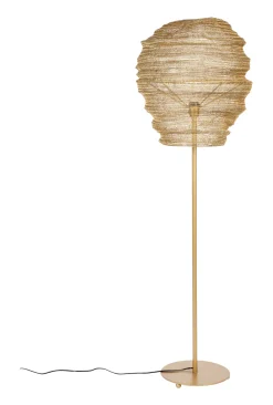 ZILT Vloerlampen|Vloerlamp Deepika, 154cm, kleur Goud