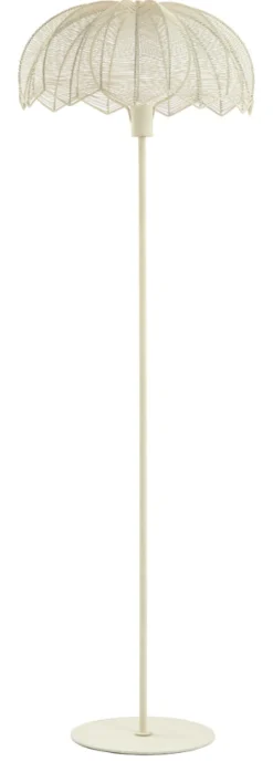 Light & Living Vloerlampen|Vloerlamp Espelo 150cm hoog, kleur Crème Cru00e8me