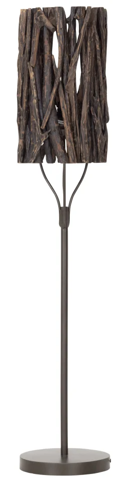 MUST Living Vloerlampen|Vloerlamp Forest Teakhout