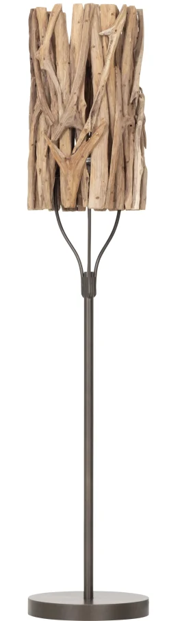 MUST Living Vloerlampen|Vloerlamp Forest Teakhout