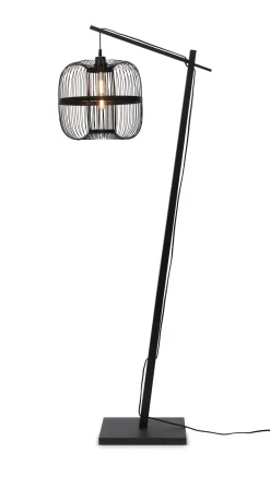 GOOD&MOJO Vloerlampen|Vloerlamp Hokkaido Bamboe, 176cm