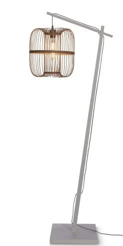 GOOD&MOJO Vloerlampen|Vloerlamp Hokkaido Bamboe, 176cm