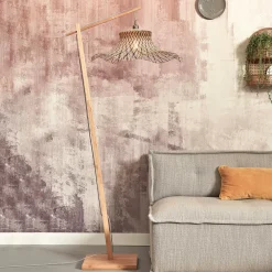 GOOD&MOJO Vloerlampen|Vloerlamp Ibiza Bamboe, 176cm