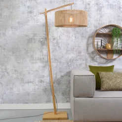 GOOD&MOJO Vloerlampen|Vloerlamp Iguazu Small, Jute