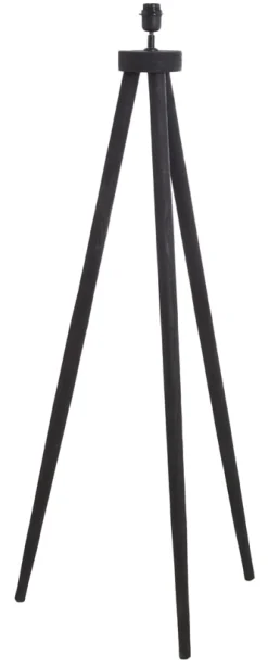 Light & Living Vloerlampen|Vloerlamp Ilias Mangohout, 122cm (excl. kap)