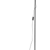 ZILT Vloerlampen|Vloerlamp Isaiah 135cm, kleur Zwart