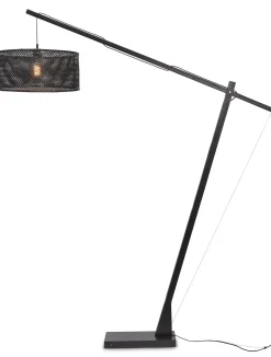 GOOD&MOJO Vloerlampen|Vloerlamp Java Bamboe, 207cm