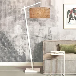GOOD&MOJO Vloerlampen|Vloerlamp Java Bamboe, 176cm