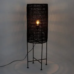 Dutchbone Vloerlampen|Vloerlamp Kari Jute