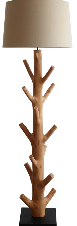 Artistiq Living Vloerlampen|Vloerlamp Leshae Drijfhout