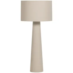 WOOOD Vloerlampen|Vloerlamp Loft Bouclé, 160cm, kleur Naturel