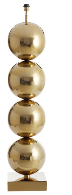 Light & Living Vloerlampen|Vloerlamp Lovis 137cm hoog, kleur Goud