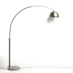 Kave Home Vloerlampen|Vloerlamp Madali Staal en marmer