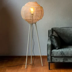 Dutchbone Vloerlampen|Vloerlamp Meezan 142cm